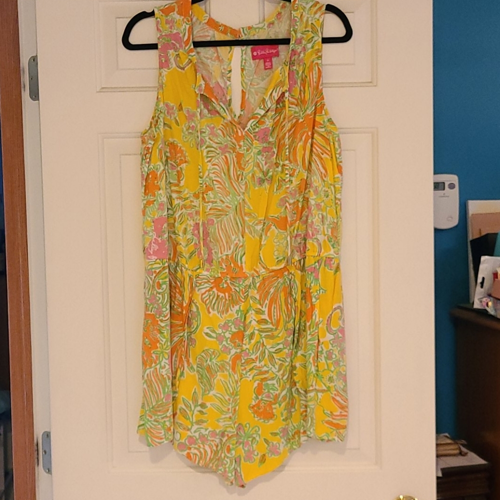 EUC Lilly Pulitzer for Target size 1X romper